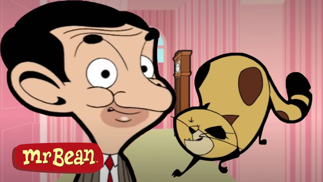 Bean and the Cat! | Funny Mr Bean Clips | Mr Bean Animated Season ...