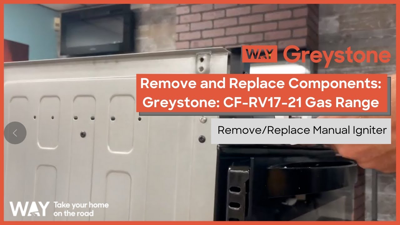 Remove and Replace Oven Ignitor - How to Service Your Greystone CF-RV17