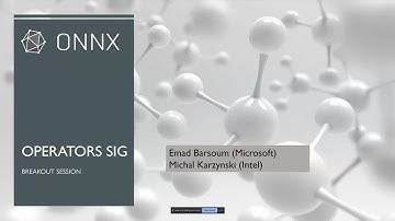 ONNX 4 9 20 Workshop SIG&WG Update