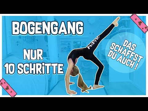 BOGENGANG RÜCKWÄRTS in 10 Schritten | MaVie's Turnstunde