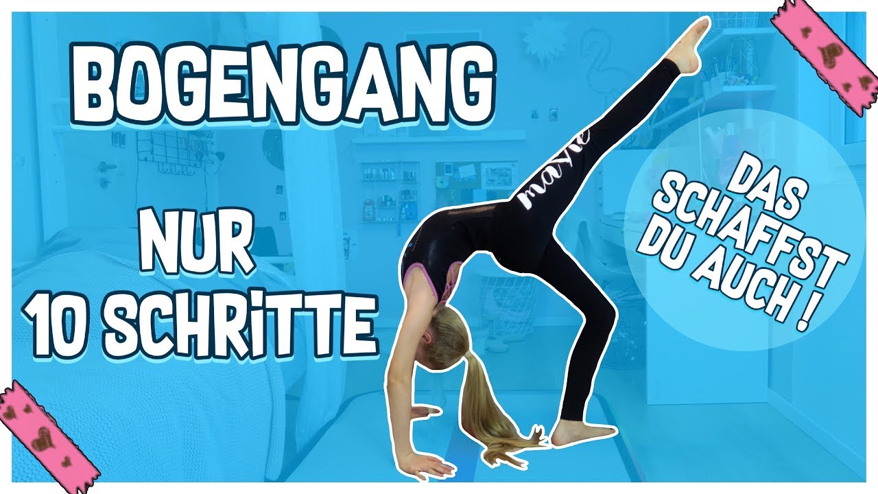 BOGENGANG RÜCKWÄRTS in 10 Schritten | MaVie's Turnstunde