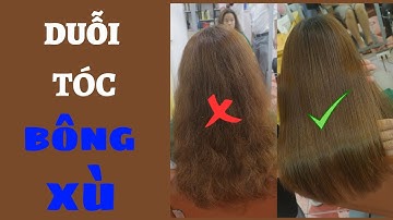 Duỗi tóc bông xù an toàn | Huynh Nguyễn