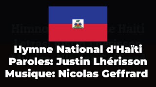 Hymne National d'Haïti - Officiel | Lettres & Drapeau