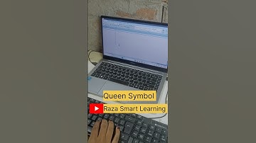 Queen का Symbol बनाएं सिर्फ एक Click में।।👸👸👸😱😱।।#viral #ytshorts #trending #computer #saqlainraza