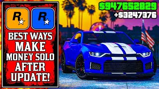 The BEST WAYS To Make Money SOLO After UPDATE in GTA Online! (GTA5 Fast Money)