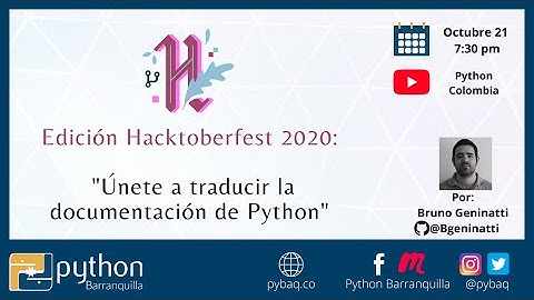 Traducción de documentación Python al Español