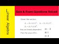 [University Linear Algebra] Linear Dependence and Gaussian Elimination (Quiz-Exam level questions)