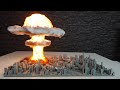 How to make Atomic Bomb Explosion Diorama