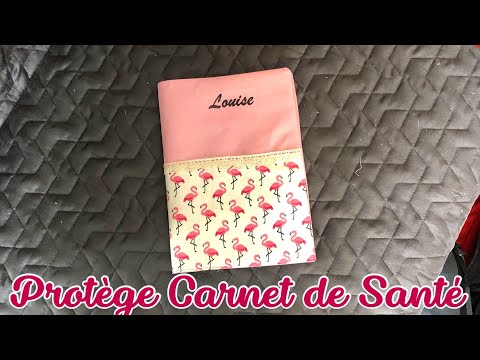 Tuto Protége Carnet de Santé~Couture Stefellya 