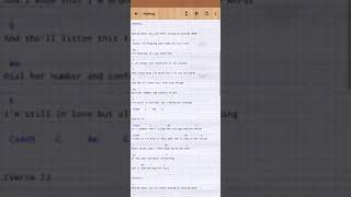 The Script - Nothing (Cover with chords and lyrics)