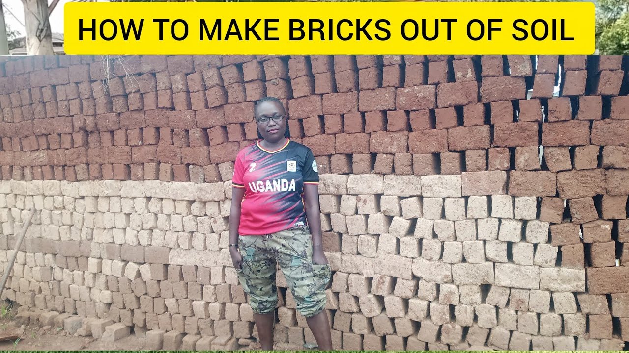 How to make natural bricks @mariacanconnectug 