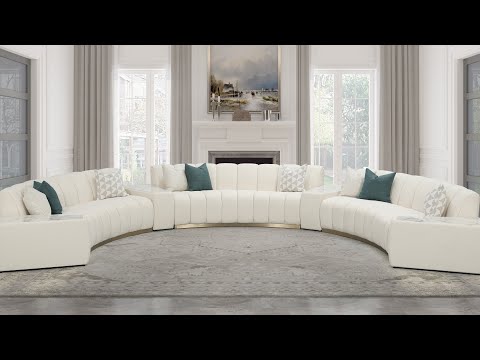 طقم كنب زاوية مودرن  8027