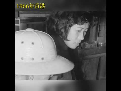 1966年 香港貧民居住環境