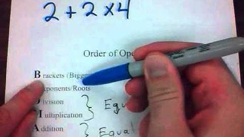 Mr. v teaching Math - Order of Operation 1b Part 1 BEDMAS questions