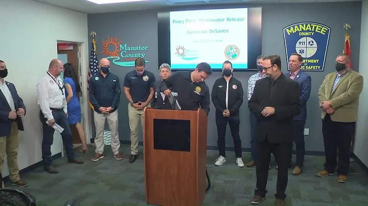 Press conference: Gov. DeSantis addresses the breach situation at Piney Point