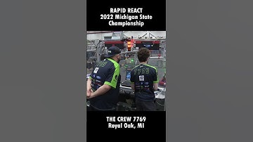 The CREW 7769  #michigan #state #championship #2022 #rapidreact #robotics #highschool #first