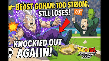 Beast Gohan Keeps Getting Knocked Out Dragon Ball Sparking Zero Gameplay