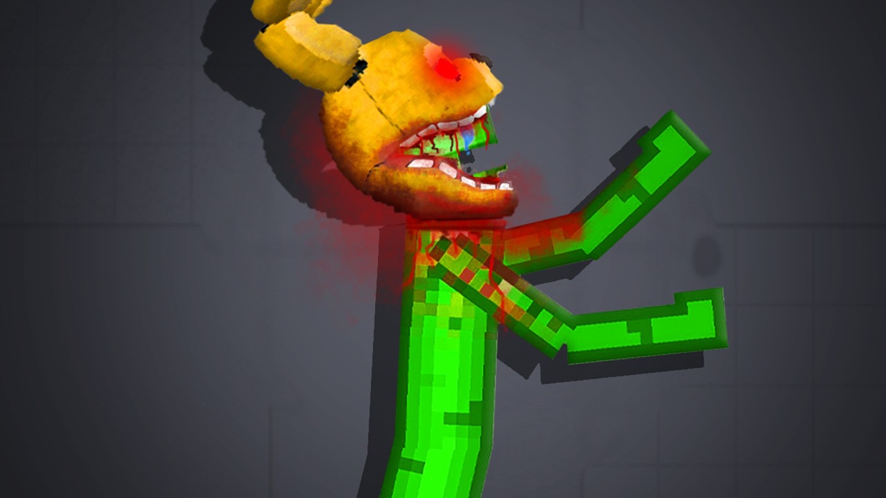 Melon Sandbox FNAF Springlock Mask Failure…