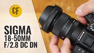 Sigma 18-50mm f/2.8 DC DN lens review with samples 