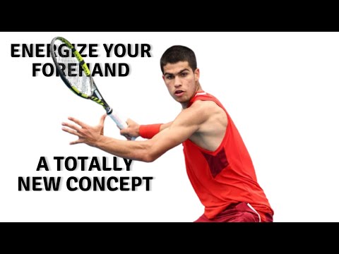 A different way of adding power and spin to your forehand