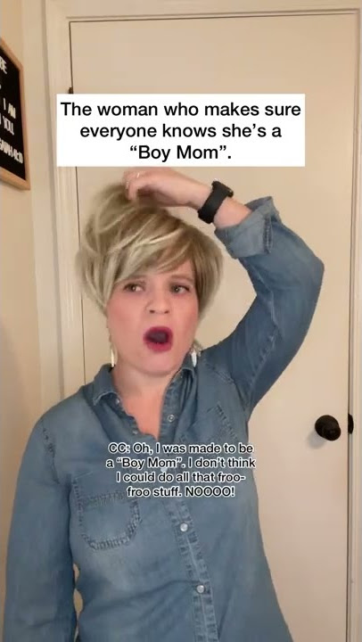 The Woman Who Makes Sure Everyone Knows She’s A “Boy Mom”