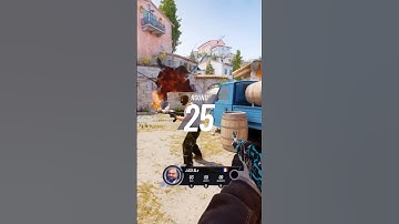 #CS2 #gaming #Inferno - Offensive(T): 3 fast AK-47 kills on A