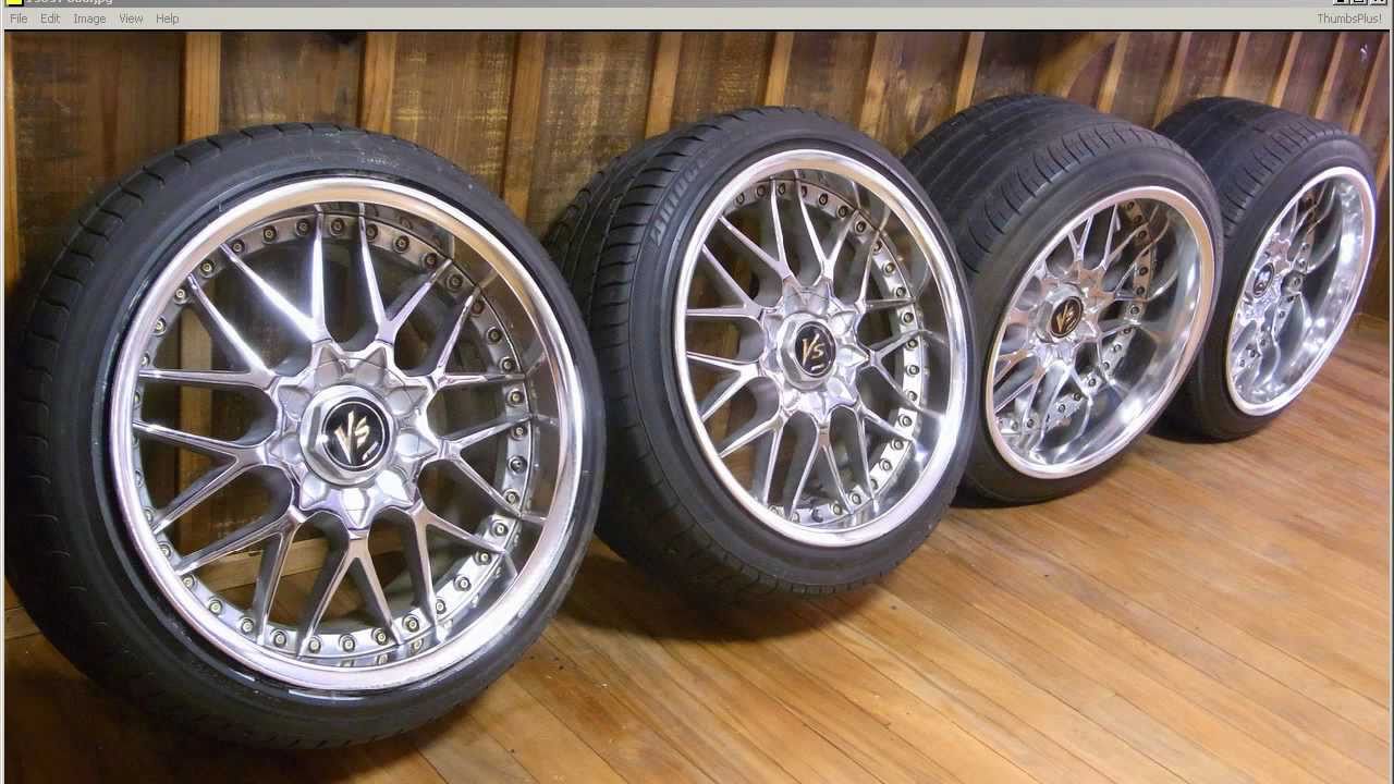 【M5596】深リム ワーク VS-MX 18インチ 3本 WORK VS-MX 18 Inch 9J +32 / 12J -4mm 9hole 4&5x114,3 - YouTube