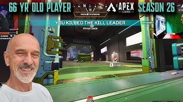 5 kills, R-99 and R-301 - 66 Year Old Player - Apex Legends Season 26 Gameplay