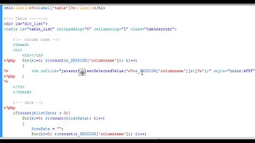 PHP 18/30 Create List of Value