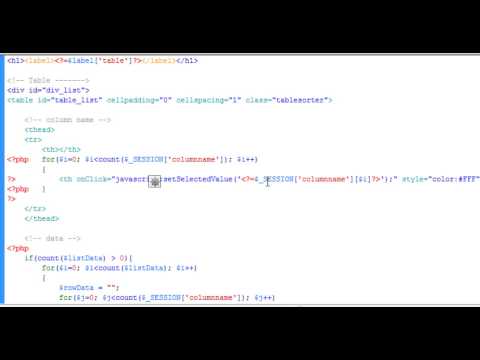 PHP 18/30 Create List of Value