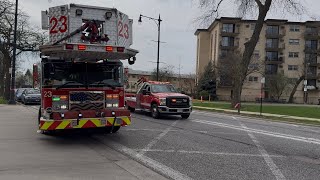 Rare Chicago Fire Department Tower 23 6-7-3 Engine 108 Ambulance 47