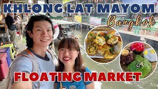 Khlong Lat Mayom Floating Market: Ate til we drop at the best Thailand floating Market.