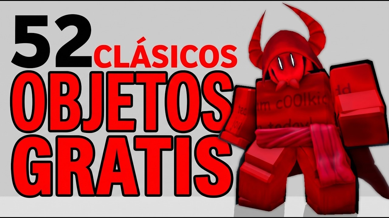52+ OBJETOS CLÁSICOS GRATIS + TRUCO DEL HEADLESS Y CÓDIGOS PROMOCIONALES (2026)