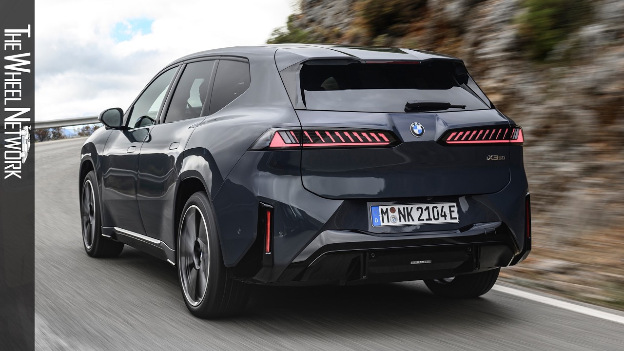 2026 BMW iX3 50 xDrive | Polarized Grey Metallic | Driving, Interior, Exterior [4K]