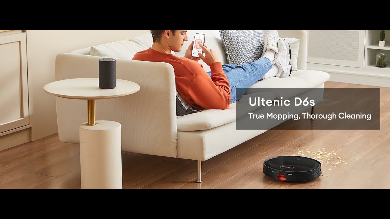 Efficient & Easy to Use, Ultenic D6s robot vacuum is here for you 