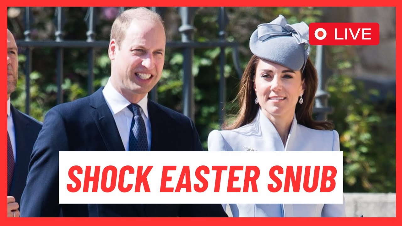 Prince William and Princess Kate SKIP Royal Easter Sunday Service ...