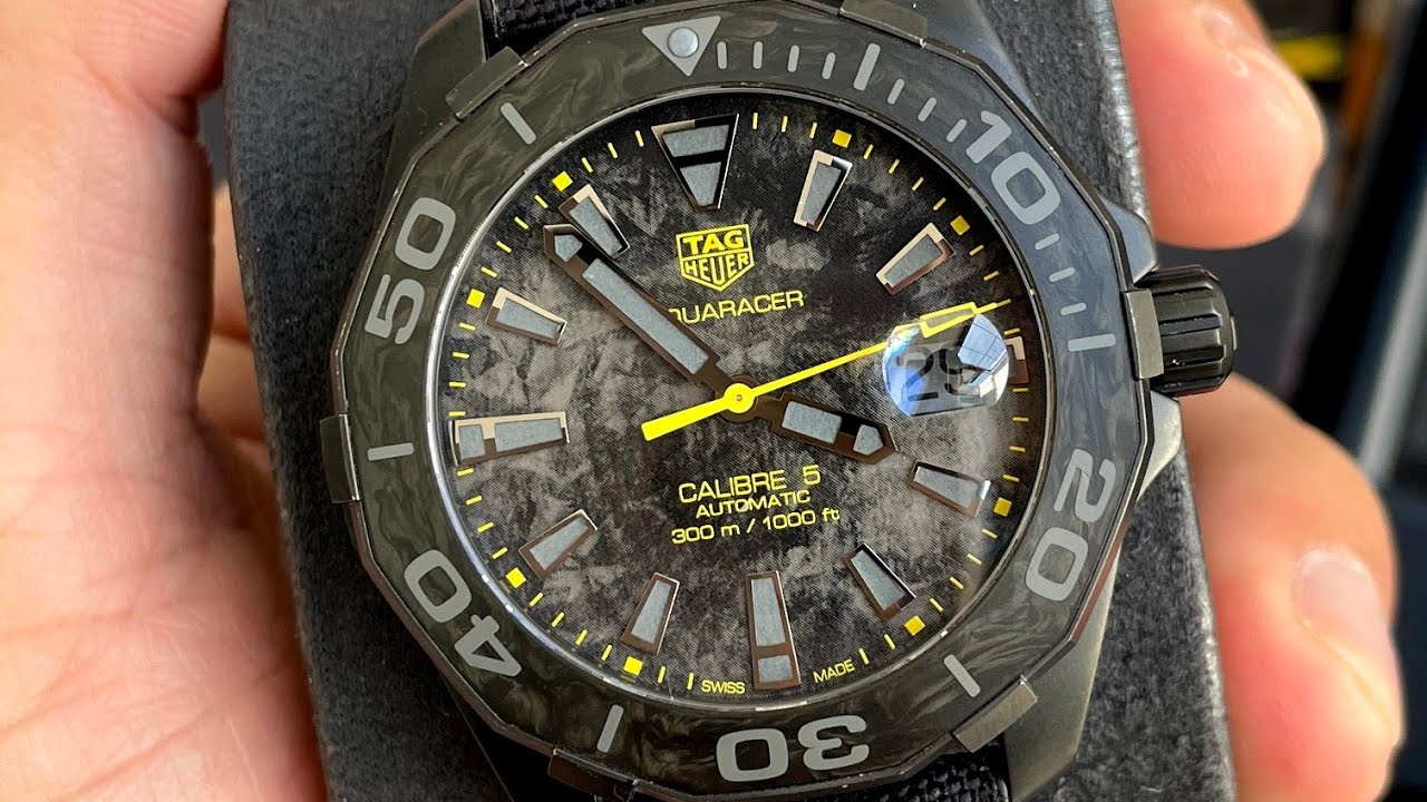 Tag Heuer Aquaracer Calibre 5 Titanium Carbon Automatic LIMITED