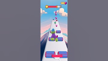 BLOB RUNNER 3D GAMEPLAY #3dgames #gameplay ALL LEVEL GAMEPLAY WALKTHROUGH ANDROID IOS