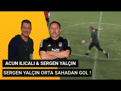 @BenhurYardimci  Sergen Yalçın , Acun Ilıcalı Halı Saha Futbol Maçı ! Orta Sahadan Harika Gol