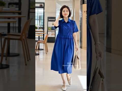 5060, 입는 순간 얼굴이 환해지는 여름 코디  #중년패션코디 #룩북 #lookbook #shorts