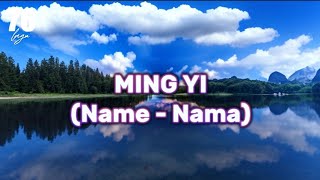 Download Lagu Ming Yi 名义 - Name - Nama - Hai Lai A Mu 海来阿木 lyrics terjemahan #lagu76 #lyrics# #Hailaiamu MP3