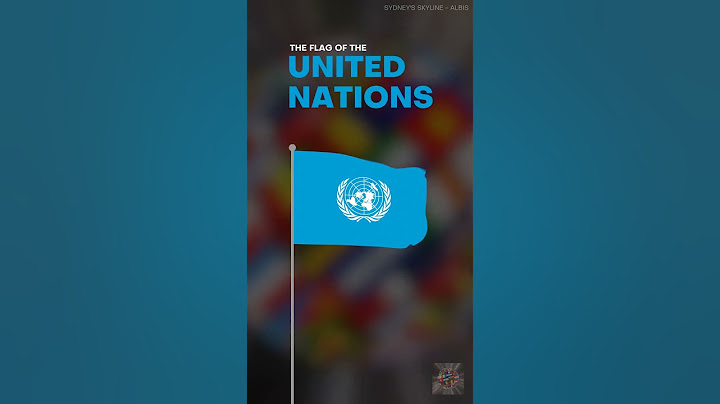 জাতিসংঘের পতাকা | পতাকা উত্তোলন অ্যানিমেশন #flags #unitednations