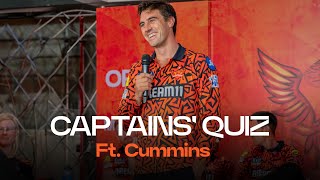 Captains’ Quiz ft. Pat Cummins 🤓🔥| SunRisers Hyderabad