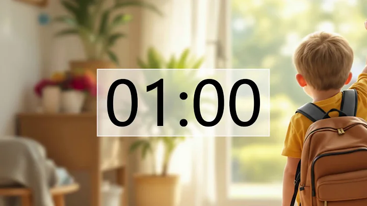 1 Minute Timer (KIDS PLAYING + Sound Notification at Zero)