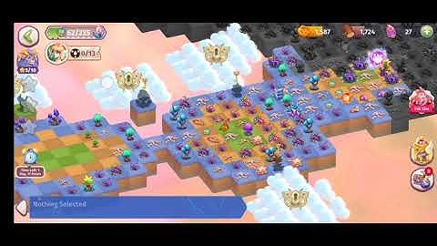 Activating 2x  True Blessing orb level 9 in Mermaid Islands Event (Merge Magic!)