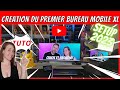 Cration du premier bureau mobile xl  setup youtube  gaming tuto gaming room