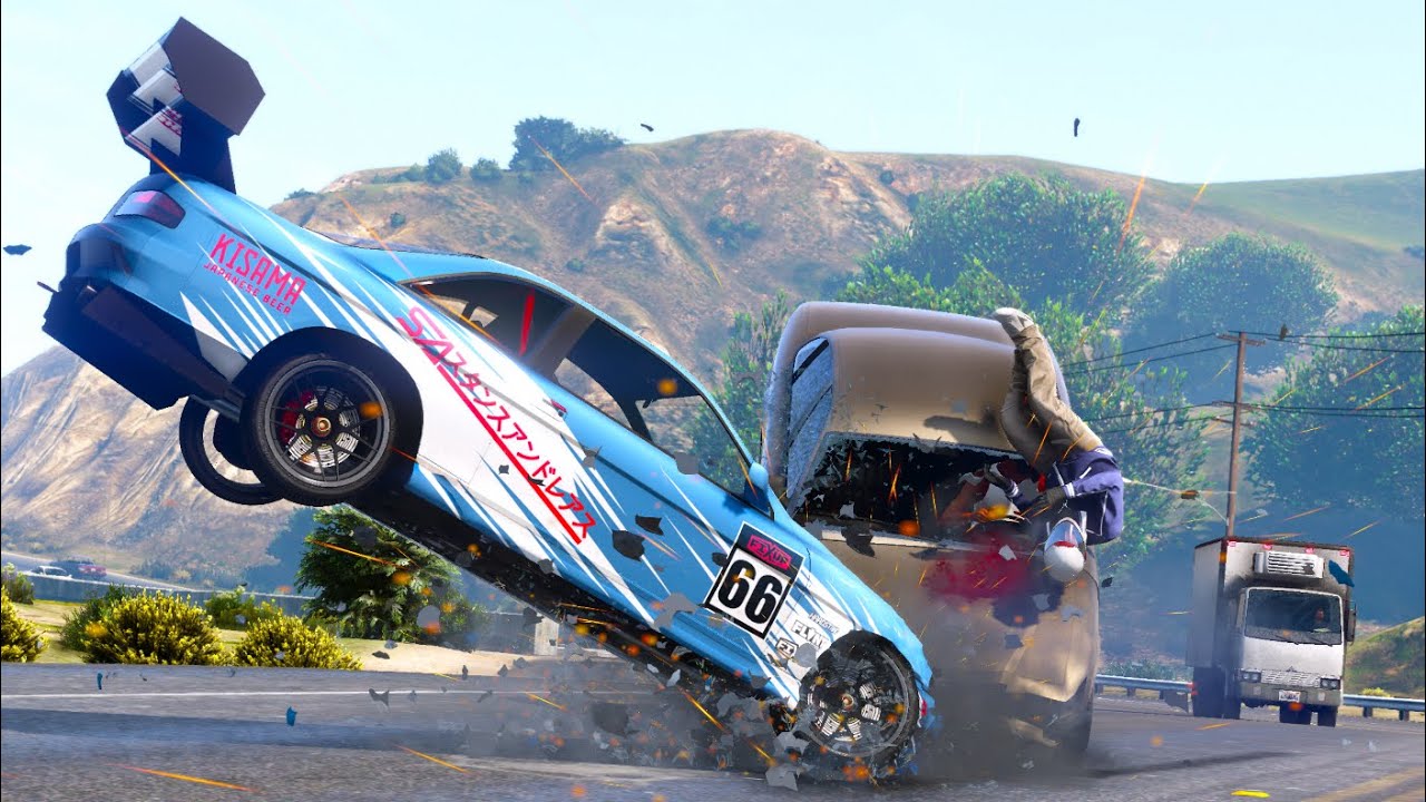 GTA 5: Realistic Crash Deformation Mod: Vol.23