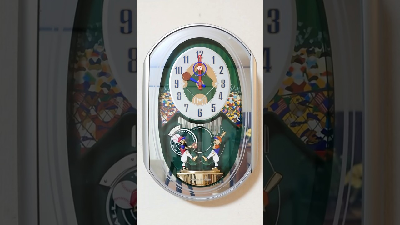 SEIKO Melodies in Motion QXM256SRH ♪Take Me Out To The Ball Game