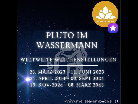 Video: Wenn Pluto in den Wassermann eintritt?