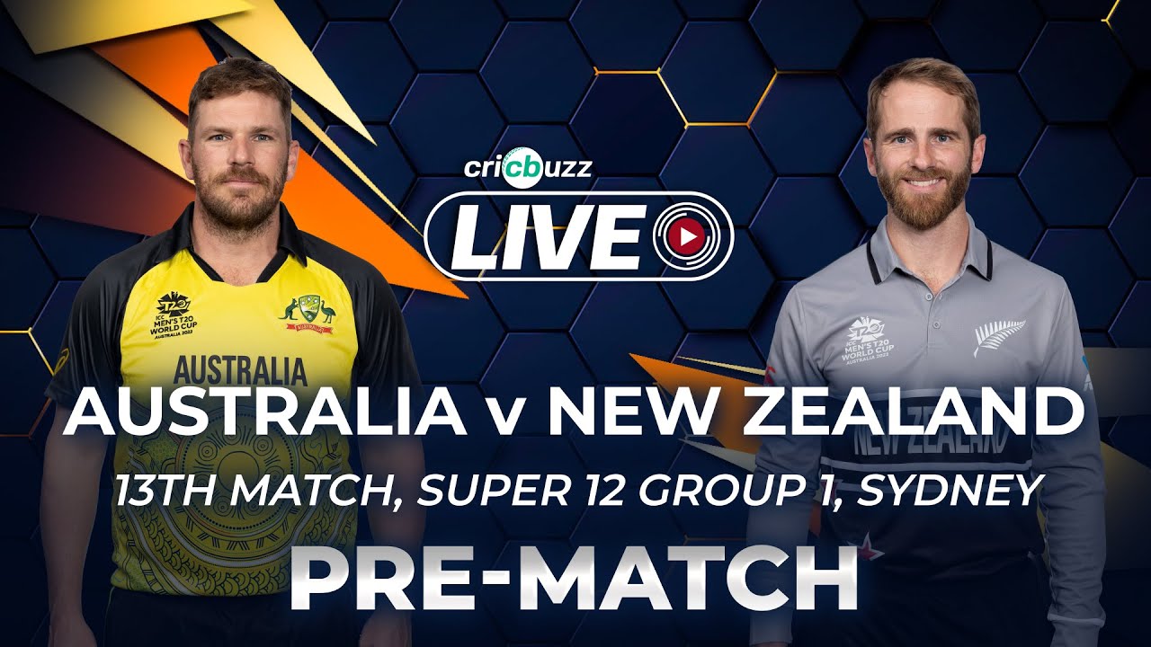 Cricbuzz Live T20 WC Australia v New Zealand, Match 13, Pre-match show